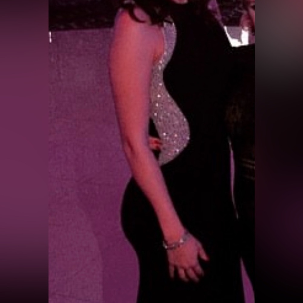 Xscape Rhinestone Ilusión dress